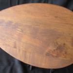 Birch ebony dyed and oil finished tear drop cheese board. All our products are food safe. 